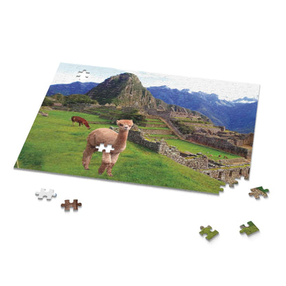 Machu Picchu Hermey the Alpaca Puzzle — Scenic Peru Landscape Jigsaw 252 pcs