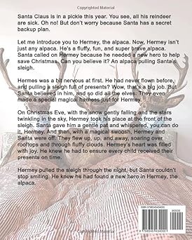 Hermey the Alpaca Saves Christmas | Personalized Autographed Children’s Book