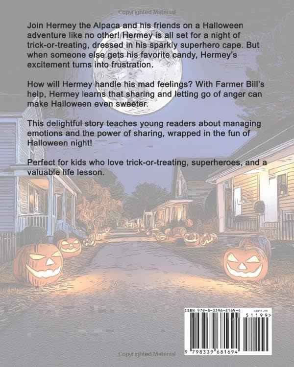 Hermey the Alpaca – Trick or Treat!