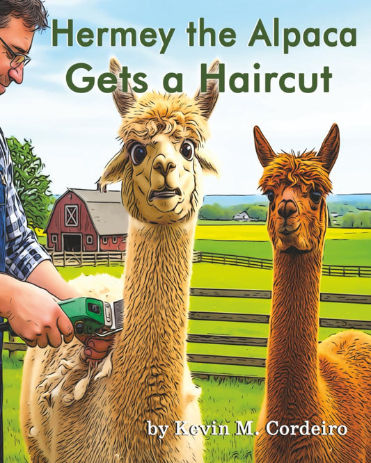 Hermey the Alpaca Gets a Haircut | Personalized Autographed Children’s Book