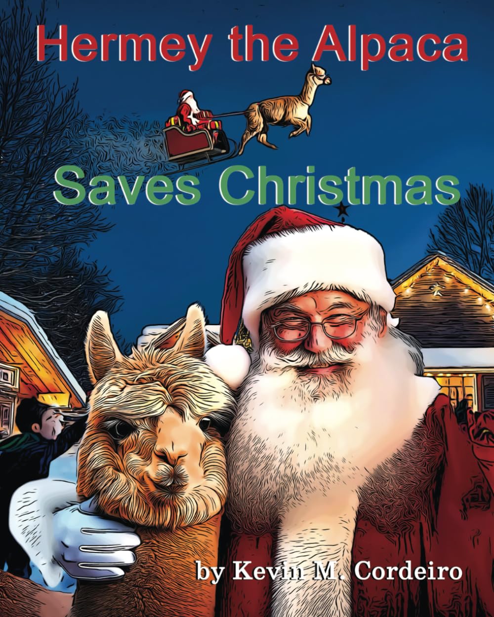 Hermey the Alpaca Saves Christmas | Personalized Autographed Children’s Book