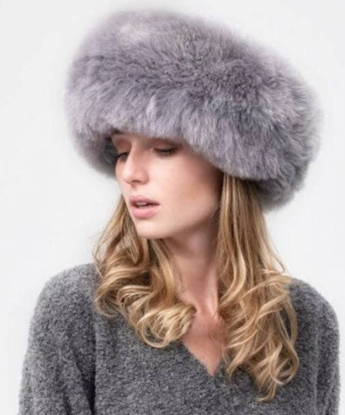 100% Baby Alpaca Fur Hat – Handmade in Peru
